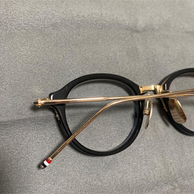 THOM BROWNE(トムブラウン)のTHOM BROWNE トムブラウン　TB-011-A 46size black メンズのファッション小物(サングラス/メガネ)の商品写真