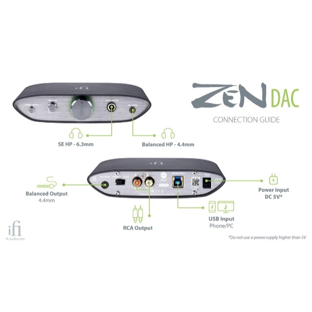 新品 未開封 ifi audio zen DAC バランス対応 現行モデル 保証