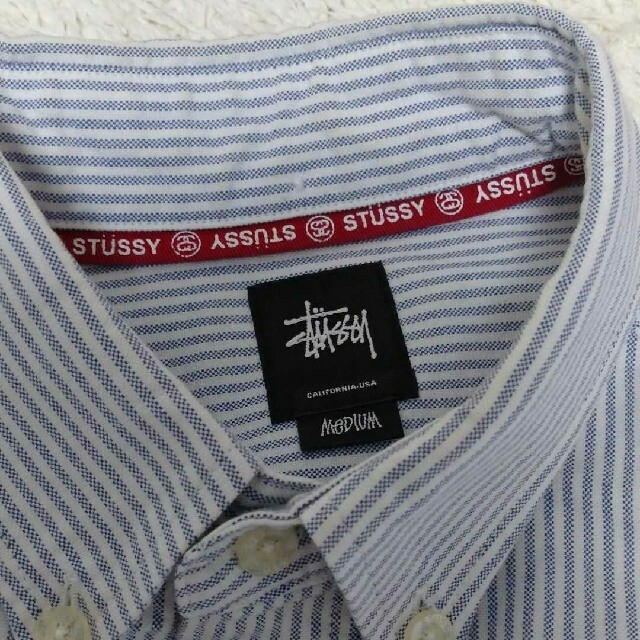 STUSSY - stussy ステューシー 長袖シャツサイズMの通販 by たーさん's ...