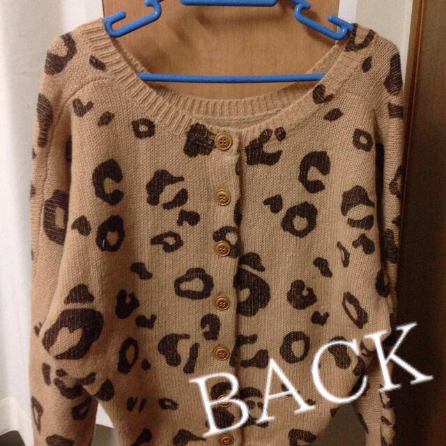 INGNI(イング)のヒョウ柄♡２WAY♡ニット レディースのトップス(ニット/セーター)の商品写真