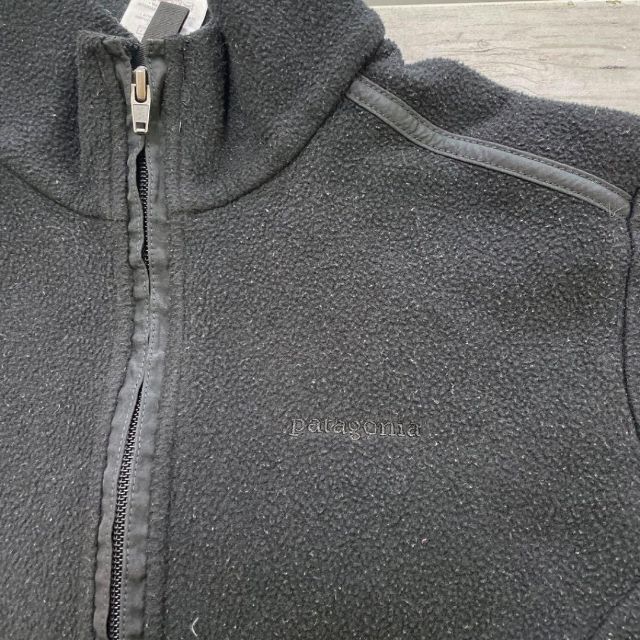 買っ て みた パタゴニア Patagonia フリースジップアップパーカー 黒