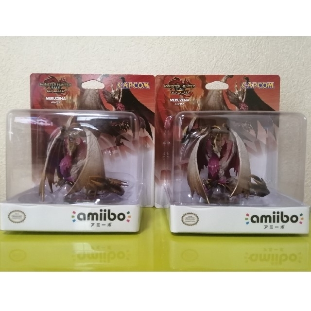 新品2個セット】amiiboメル・ゼナ モンスターハンターライズ サンブレイク-