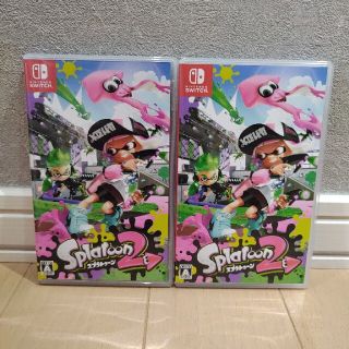 スプラトゥーン2 Switch　2本セット(家庭用ゲームソフト)