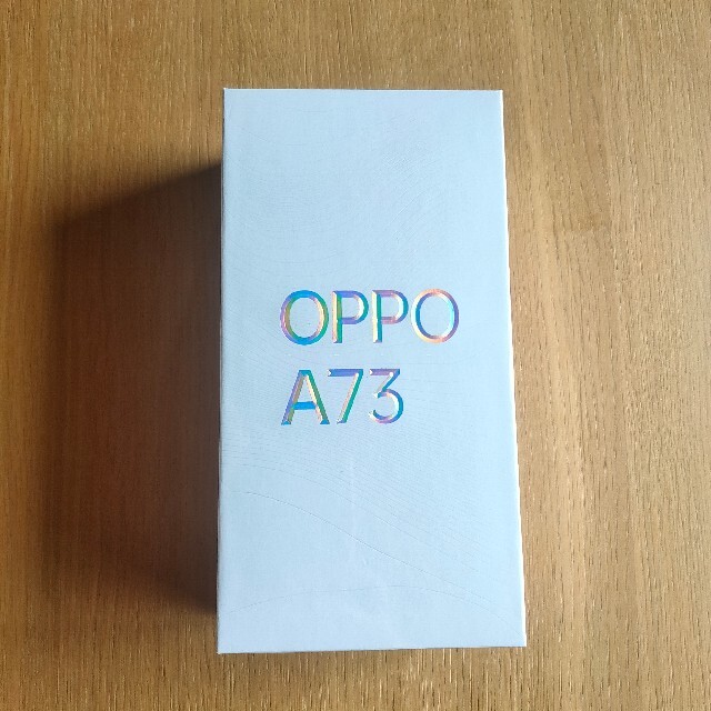 40GB本体横幅OPPO A73 ネイビー ブルー