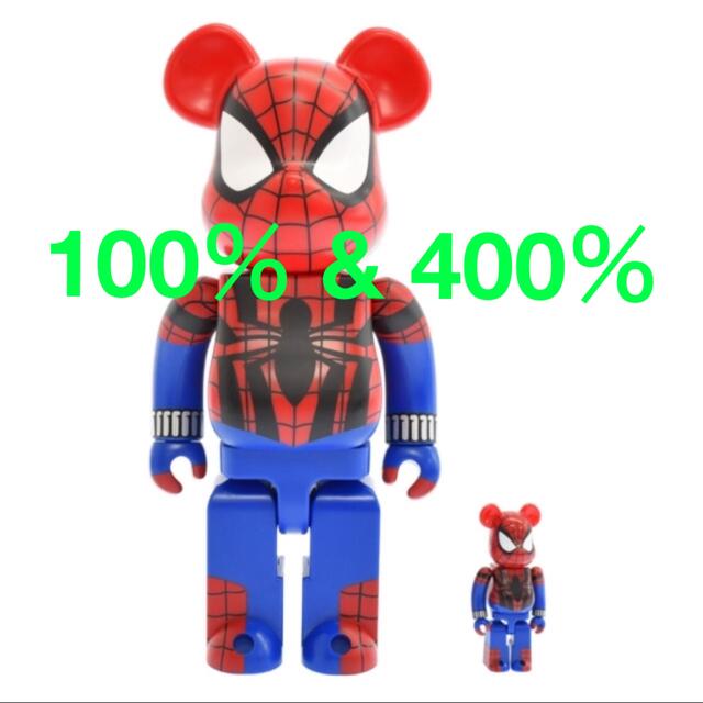BE@RBRICK  SPIDER-MAN 100％＆400％