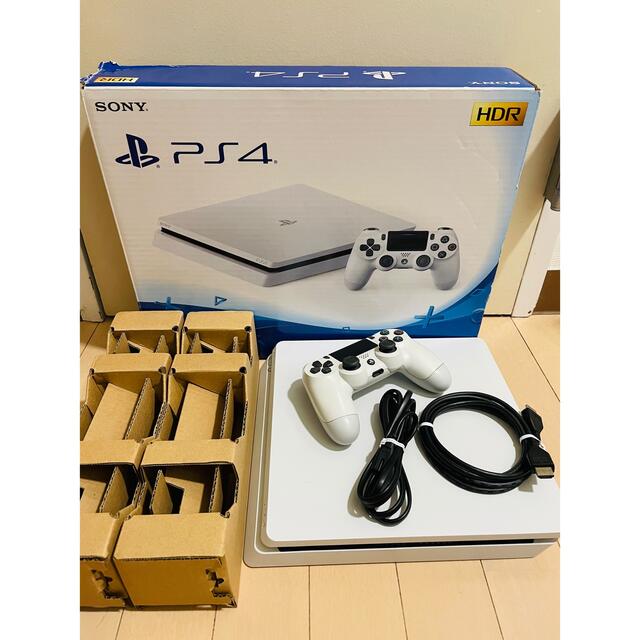 海外ブランド CUH-2100A PS4 - PlayStation4 500GB ホワイト 白 クーポン廉価 CUH-2100A PlayStation4 ソフト付 本体 PS4 家庭用ゲーム本体