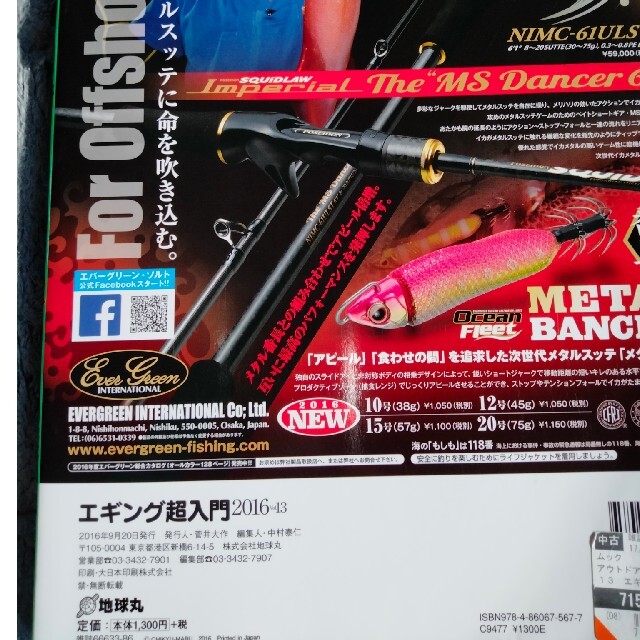 エギング超入門2冊セット エンタメ/ホビーの本(趣味/スポーツ/実用)の商品写真