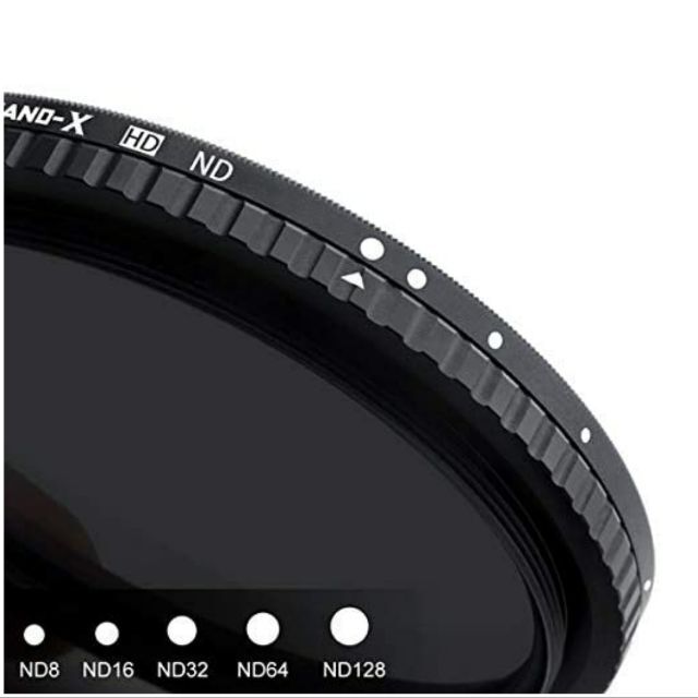 52mm ND8-ND128  K&F 可変　NDフィルター  X状ムラなし 3