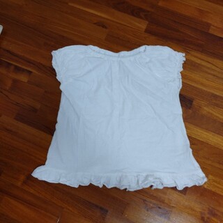 ニシマツヤ(西松屋)の白Tシャツ（130）(Tシャツ/カットソー)