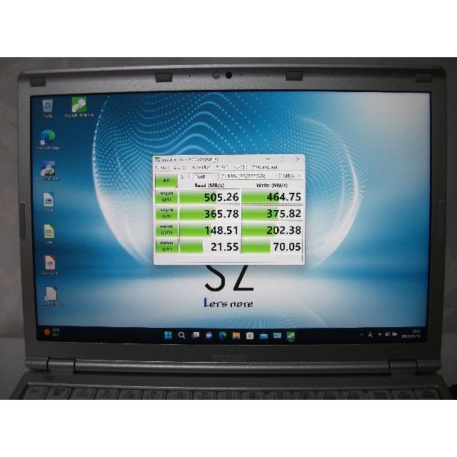 Win11 CF-SZ5/4GB+新品SSD256/マルチ(18)