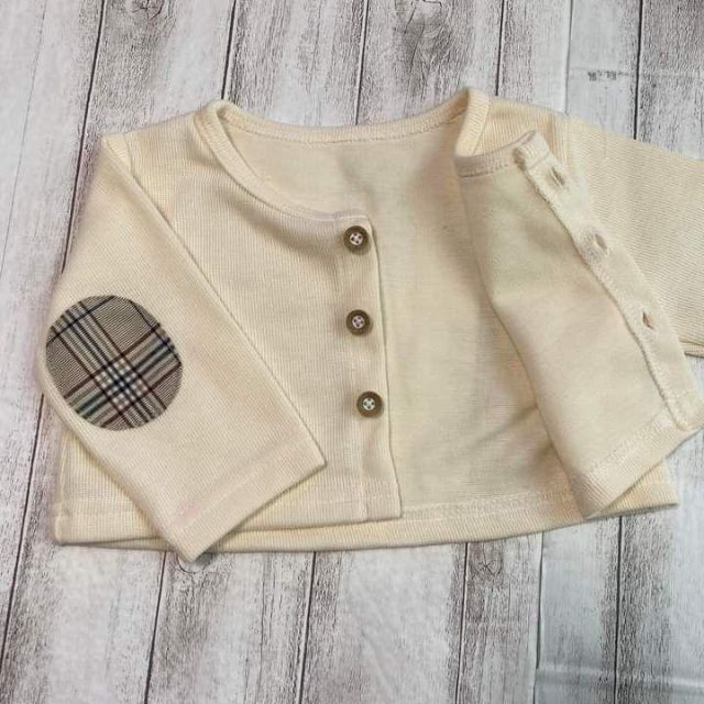 直営店に限定 70サイズ 男の子 ロンパース カーディガン 帽子3点セット