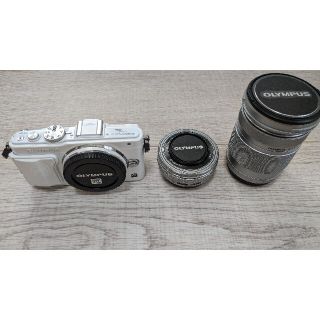 オリンパス(OLYMPUS)のOLYMPUS PEN-LITE E-PL6 ダブルズームキット(ミラーレス一眼)