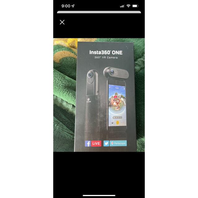 insta360 one 本体 360度カメラ 高画質70分本体総質量