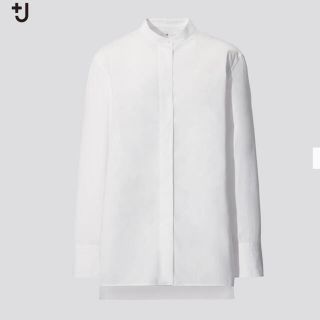 ユニクロ(UNIQLO)のユニクロ J スーピマコットンスタンドカラーシャツ(シャツ/ブラウス(長袖/七分))