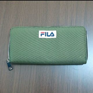 フィラ(FILA)の<近々処分！値下げ可能⭕>FILA 長財布 カーキ(財布)