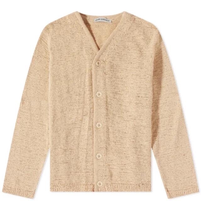 Maison Martin Margiela(マルタンマルジェラ)の新品OUR LEGACY KNIT CARDIGAN BEIGE サイズ48 メンズのトップス(カーディガン)の商品写真