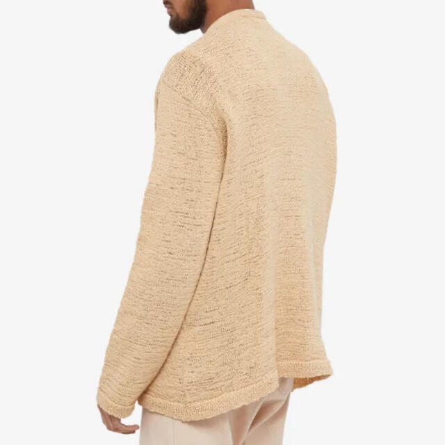 Maison Martin Margiela(マルタンマルジェラ)の新品OUR LEGACY KNIT CARDIGAN BEIGE サイズ48 メンズのトップス(カーディガン)の商品写真