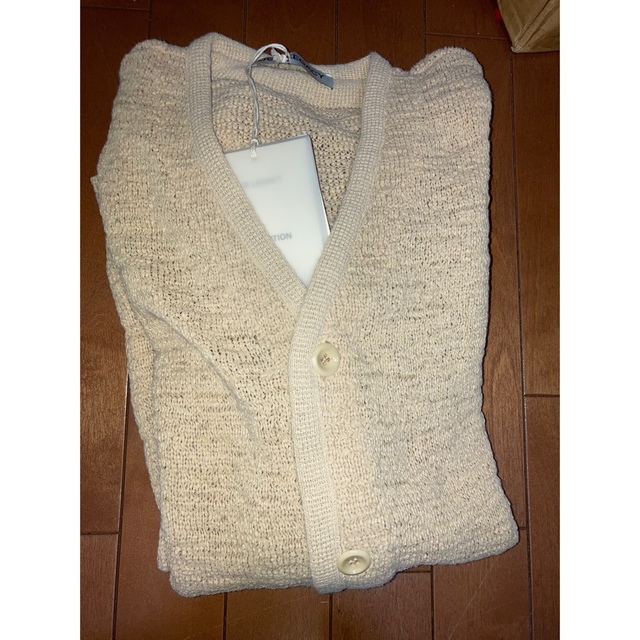 Maison Martin Margiela(マルタンマルジェラ)の新品OUR LEGACY KNIT CARDIGAN BEIGE サイズ48 メンズのトップス(カーディガン)の商品写真