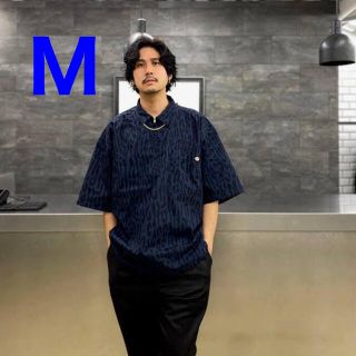 ワコマリア(WACKO MARIA)の22SS ワコマリア ディッキーズ  ワークシャツ M NAVY(シャツ)