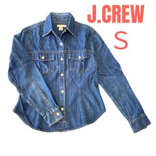 ジェイクルー(J.Crew)のJ.CREW ジェイクルー　長袖　デニムシャツ S(シャツ/ブラウス(長袖/七分))