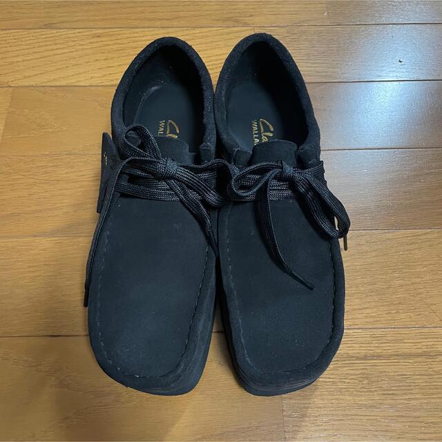 Clarks(クラークス)のクラークス　clarks Wallabee 2 ブラック レディースの靴/シューズ(ローファー/革靴)の商品写真