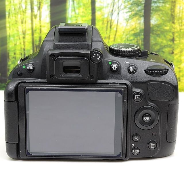 Nikon D5100☆スマホ転送OK&液晶画面が動く一眼レフ☆3094
