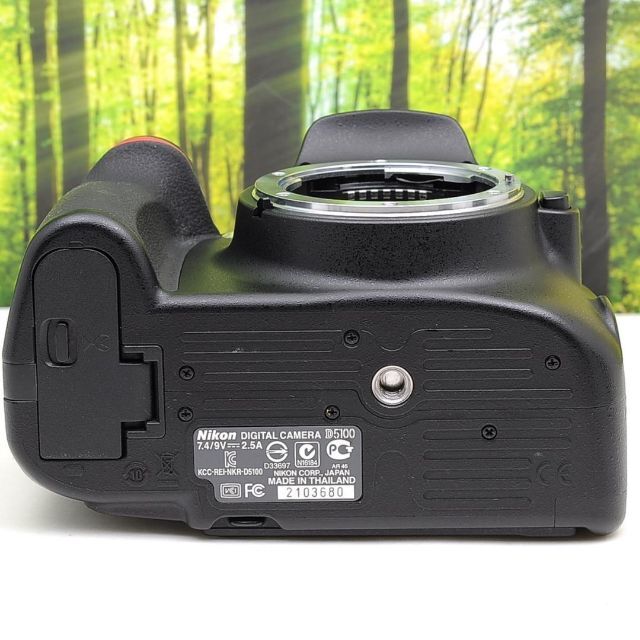 Nikon D5100☆スマホ転送OK&液晶画面が動く一眼レフ☆3094