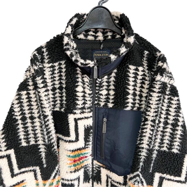 希少☆PENDLETON ペンドルトン ネイティブ柄 オルテガ柄 ボア 希少☆PENDLETON ペンドルトン ネイティブ柄 オルテガ柄 ボア