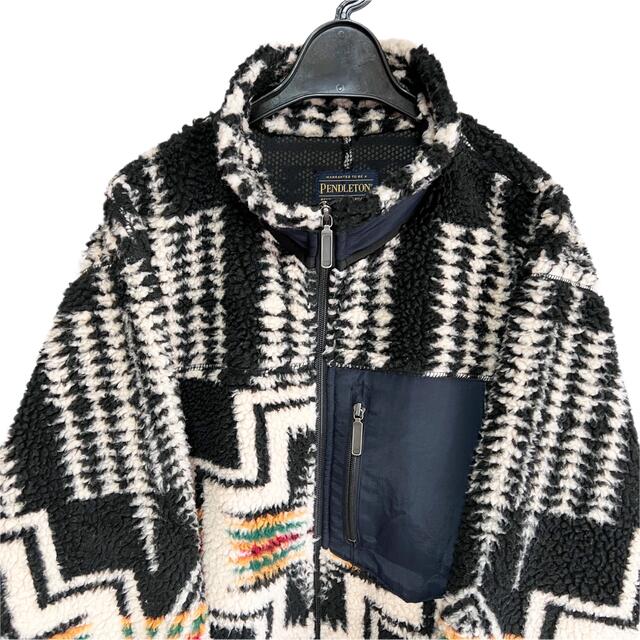 希少☆PENDLETON ペンドルトン ネイティブ柄 オルテガ柄 ボア