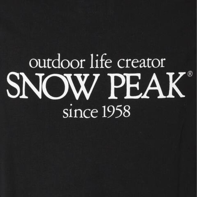 Snow Peak(スノーピーク)の★【新品未開封】SNOW PEAK／Classic ロゴプリントロングスリーブT メンズのトップス(Tシャツ/カットソー(七分/長袖))の商品写真