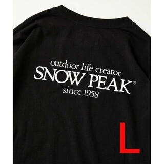 スノーピーク(Snow Peak)の★【新品未開封】SNOW PEAK／Classic ロゴプリントロングスリーブT(Tシャツ/カットソー(七分/長袖))