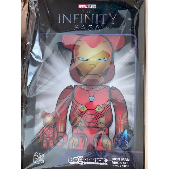 BE@RBRICK IRON MAN MARK 50 100％ & 400％