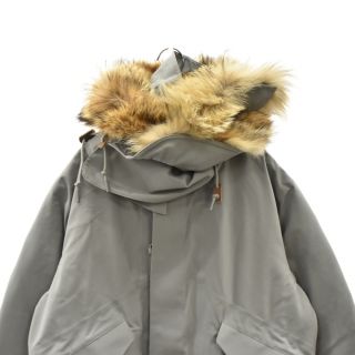 BUNNY バニー Extreme Cold Weather Fishtail Parka フィッシュテイルモッズコート グレー