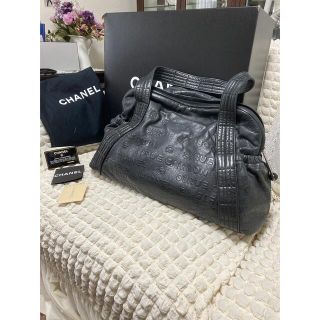 シャネル(CHANEL)のシリアル有】シャネルアンリミテッドブラックボストンバッグ(ボストンバッグ)