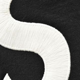 SUPREME シュプリーム 19SS S Logo Colorblocked Hooded Sweatshirt Sロゴ カラーブロックド フーデッドスウェットシャツ パーカー ブラック