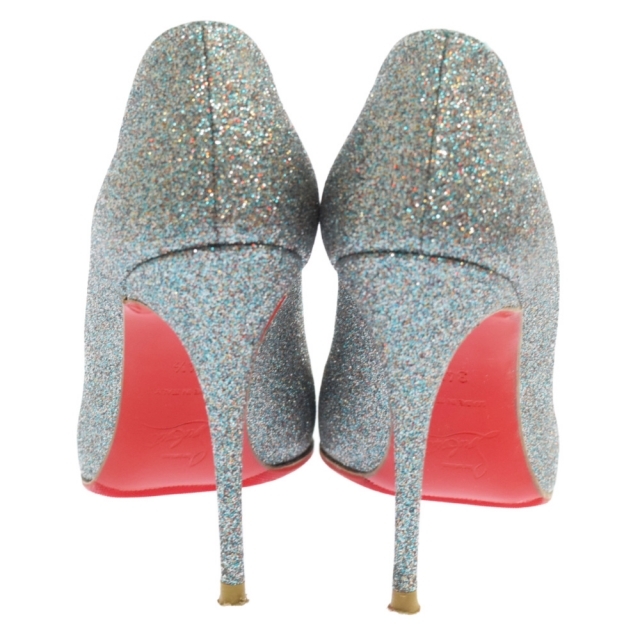 Christian Louboutin(クリスチャンルブタン)のCHRISTIAN LOUBOUTIN クリスチャンルブタン PIGALLE FOLLIES 100 GLITTER MINI ピガール グリッター ハイヒール パンプス マルチカラー レディースの靴/シューズ(ハイヒール/パンプス)の商品写真