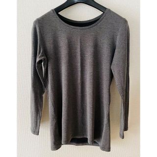 ユニクロ(UNIQLO)の極暖　長袖 ユニクロ　XXL グレー  ネイビー　セット(Tシャツ(長袖/七分))