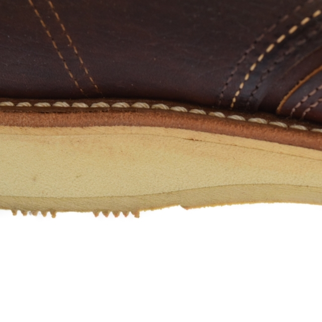 REDWING(レッドウィング)のRED WING レッド ウイング クラシックチャッカブーツ ミッドカットレザーシューズ ブラウン 3141 US10 メンズの靴/シューズ(ドレス/ビジネス)の商品写真