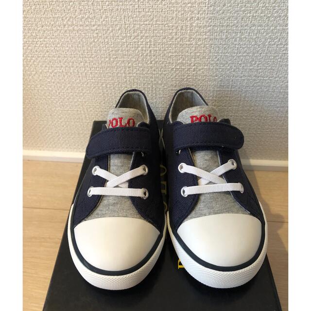 POLO RALPH LAUREN(ポロラルフローレン)のPOLO スニーカー　14cm キッズ/ベビー/マタニティのベビー靴/シューズ(~14cm)(スニーカー)の商品写真