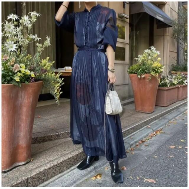 試着のみ ELLA VEIL DRESS ロングワンピース シャツワンピース ...