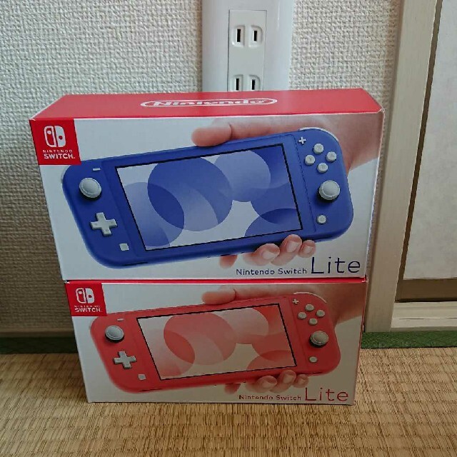 新品未開封品 Nintendo Switch  Lite コーラル ブルー任天堂