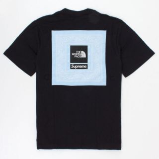 シュプリーム(Supreme)のSupreme The North Face Bandana Tee 黒L(Tシャツ/カットソー(半袖/袖なし))