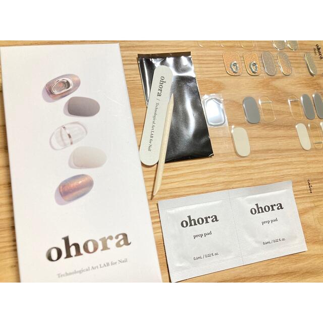 ゆいゆい様　ohora ネイルシール コスメ/美容のネイル(ネイル用品)の商品写真