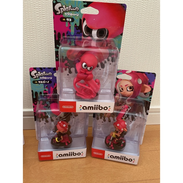 amiibo アミーボ　テンタクルズセット　スプラトゥーンシリーズ　新品未開封