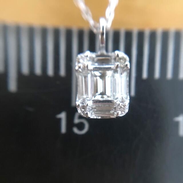 PT950 ダイヤモンド  ネックレス 1