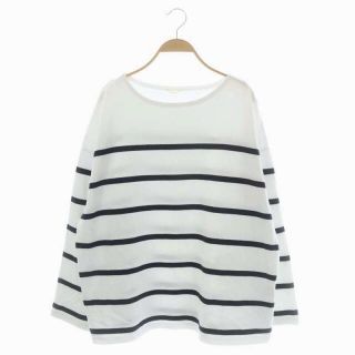 ドゥーズィエムクラス(DEUXIEME CLASSE)のドゥーズィエムクラス 22SS ワイドボーダーTシャツ カットソー ロンT 長袖(Tシャツ(長袖/七分))