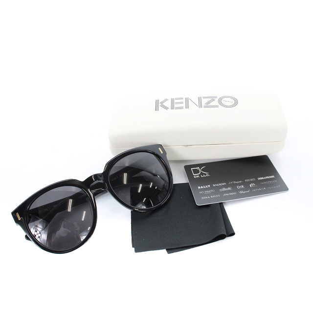 KENZO(ケンゾー)のケンゾー サングラス ロゴ 56□19 黒 KZ3061K メンズのファッション小物(サングラス/メガネ)の商品写真