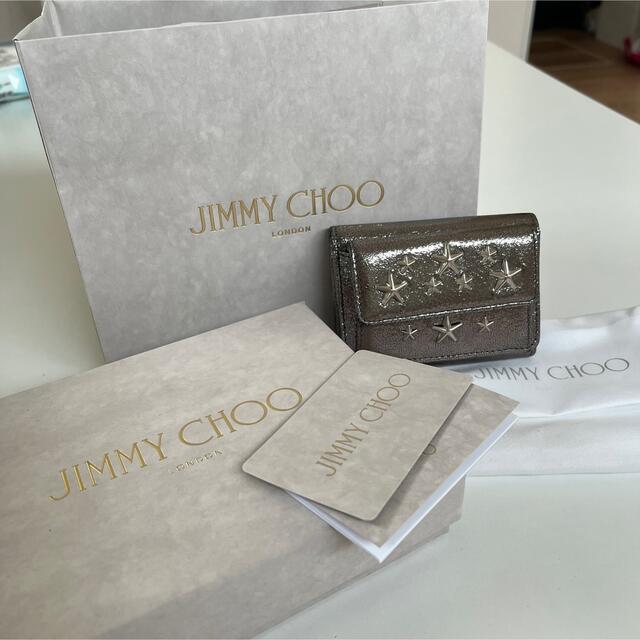 JIMMY CHOO(ジミーチュウ)のジミーチュウ　三つ折り財布 レディースのファッション小物(財布)の商品写真