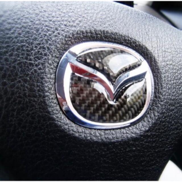 ハセ・プロ マジカルカーボンNEO ステアリングエンブレム 自動車/バイクの自動車(車内アクセサリ)の商品写真