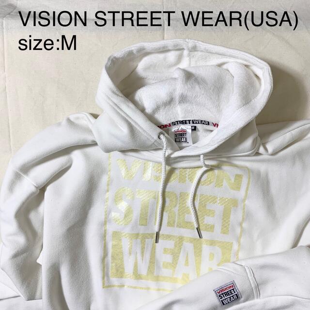 VISION STREET WEAR(USA)ビンテージ裏ボアスウェットパーカメンズ